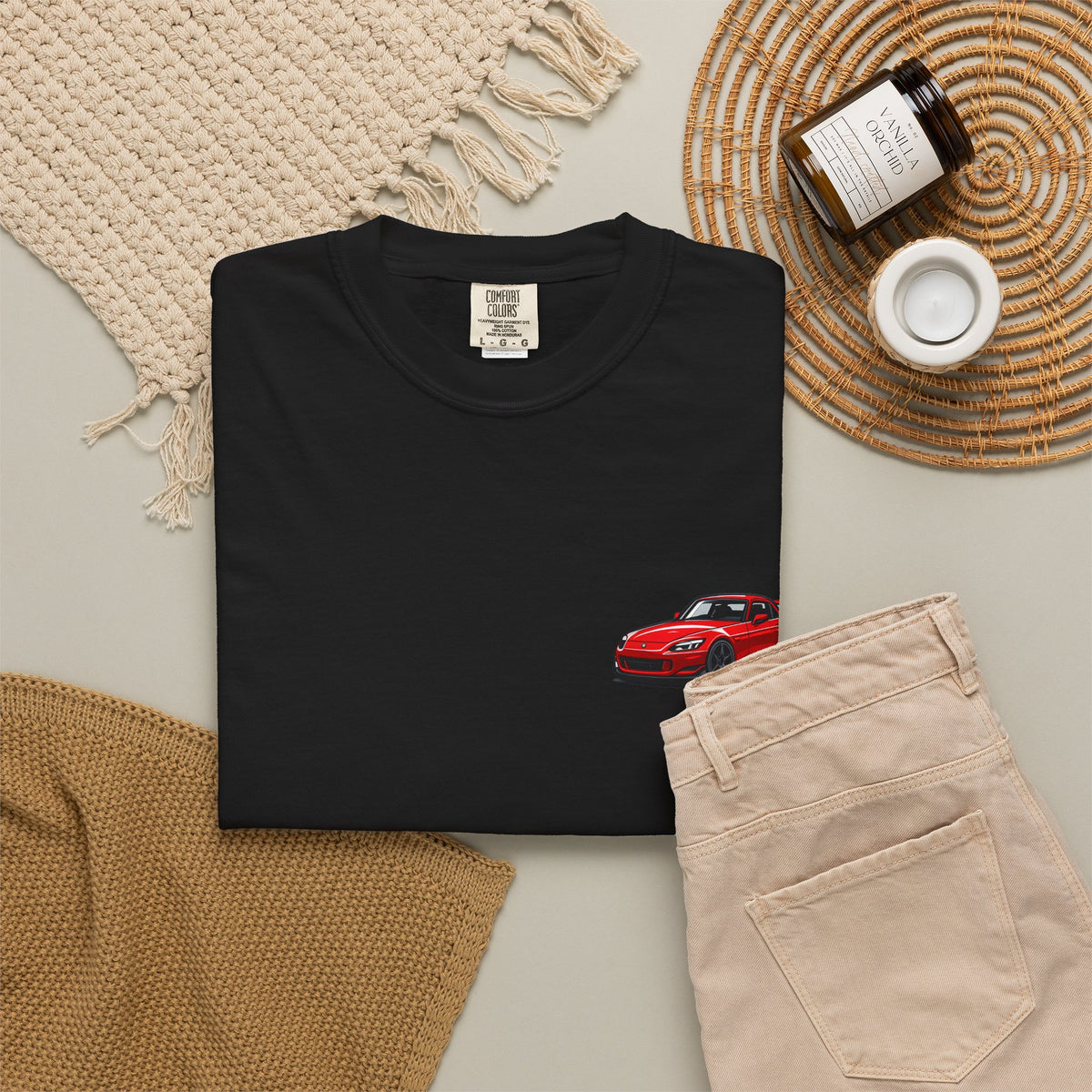 Honda S2000 T-Shirt — Black Rims