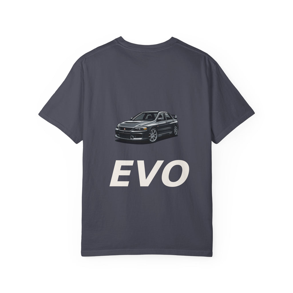 Mitsubishi Evo T-Shirt — Chrome Rims