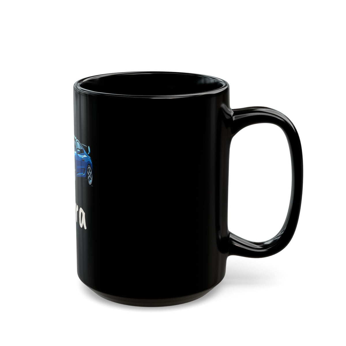 Toyota Supra Black Ceramic Mug