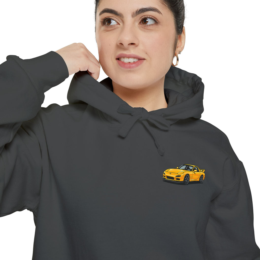 Mazda RX-7 Hoodie — Black Rims