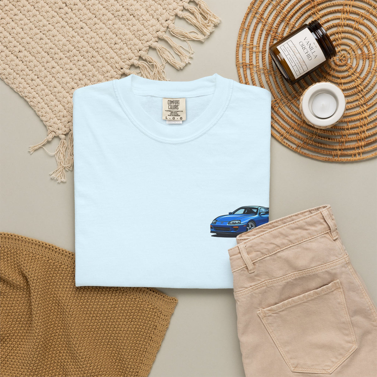 Toyota Supra T-Shirt — Chrome Rims