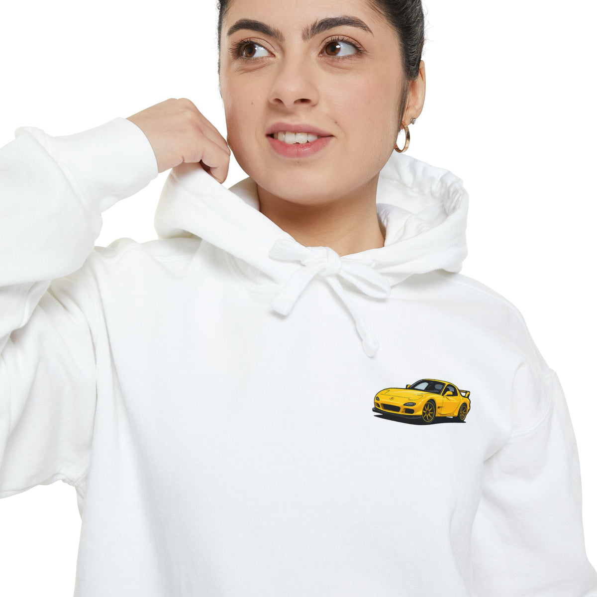 Mazda RX-7 Hoodie — Bronze Rims