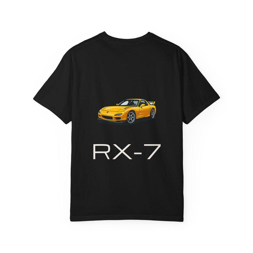 Mazda RX-7 T-Shirt — Chrome Rims