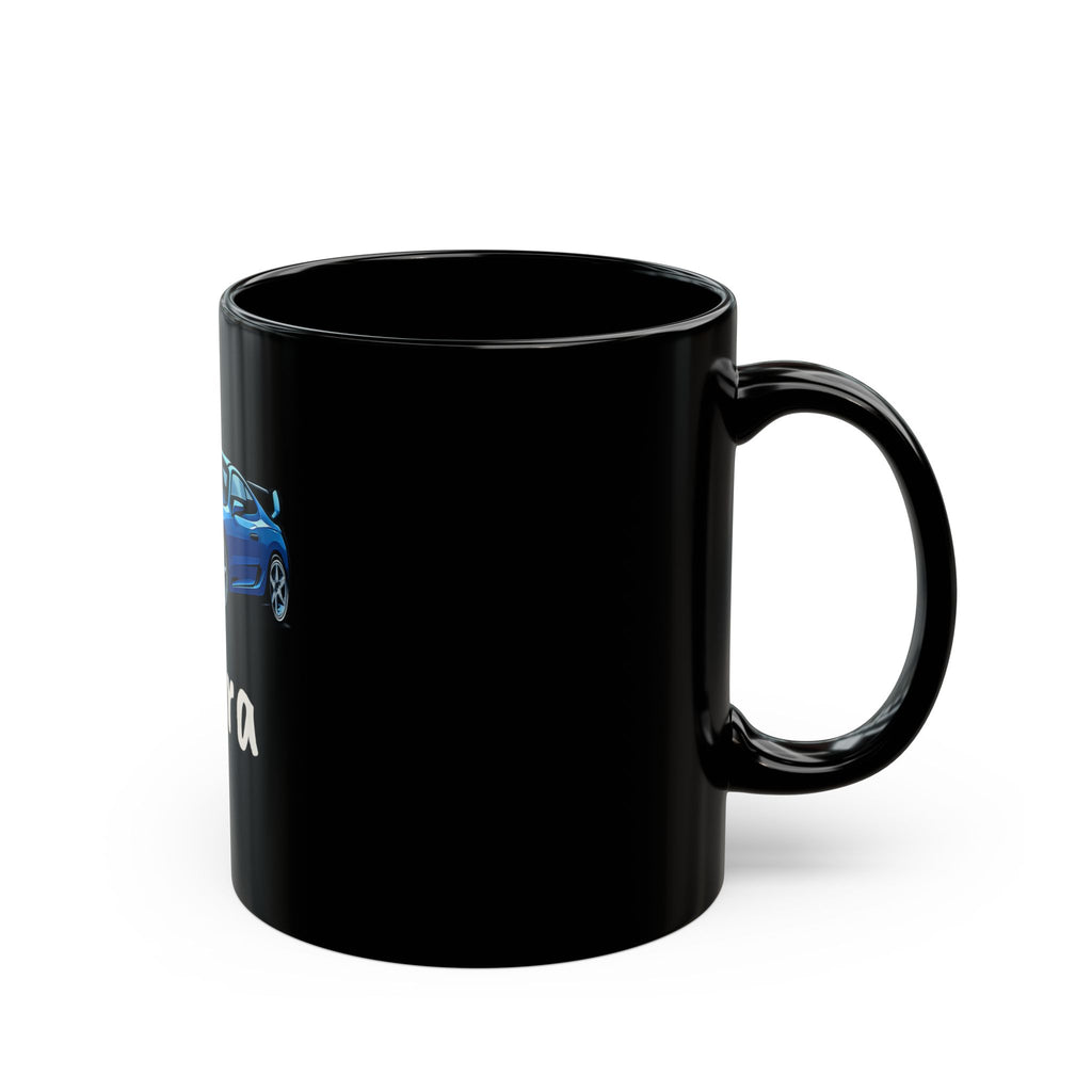 Toyota Supra Black Ceramic Mug