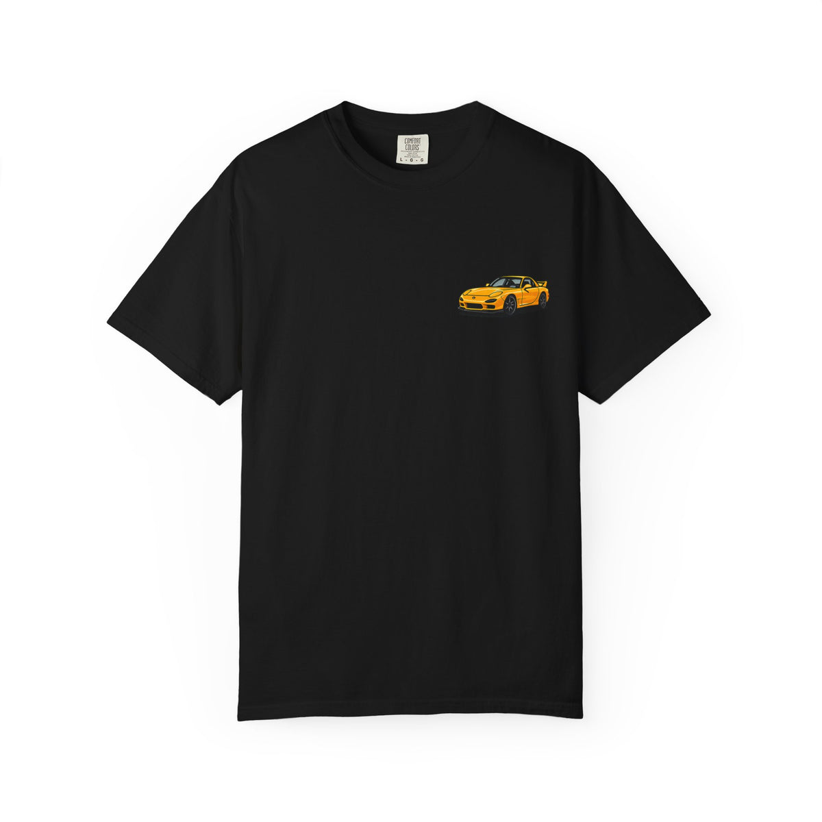 Mazda RX-7 T-Shirt — Black Rims