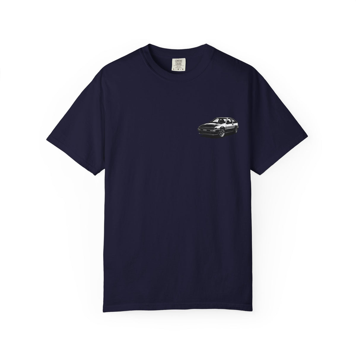 Toyota AE86 T-Shirt — Chrome Rims