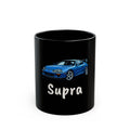 Toyota Supra Black Ceramic Mug