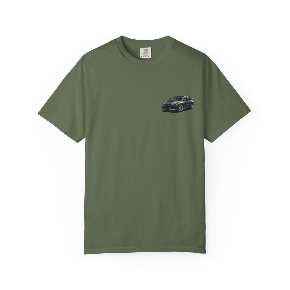 Mitsubishi Evo T-Shirt — Chrome Rims