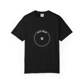 Dog Mom Circle Badge T-Shirt — Paw Print Logo Tee
