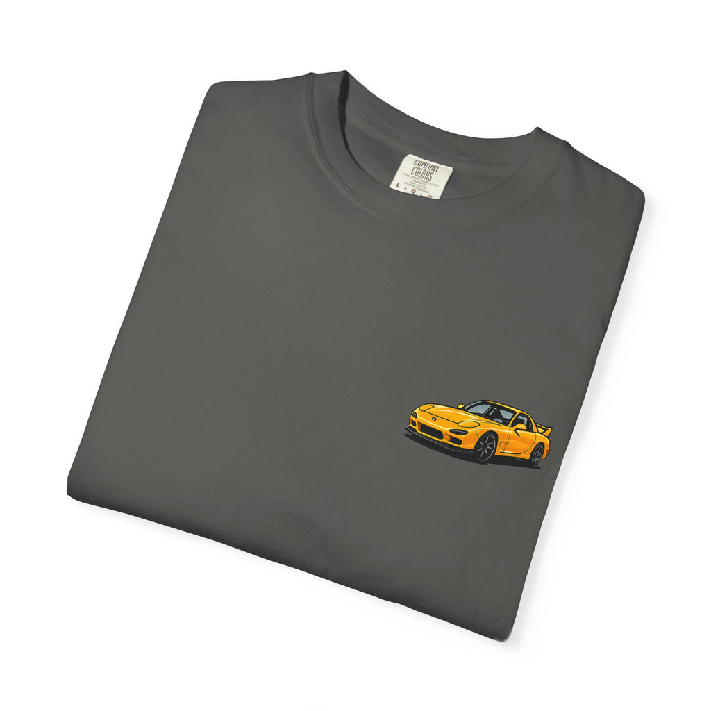 Mazda RX-7 T-Shirt — Black Rims