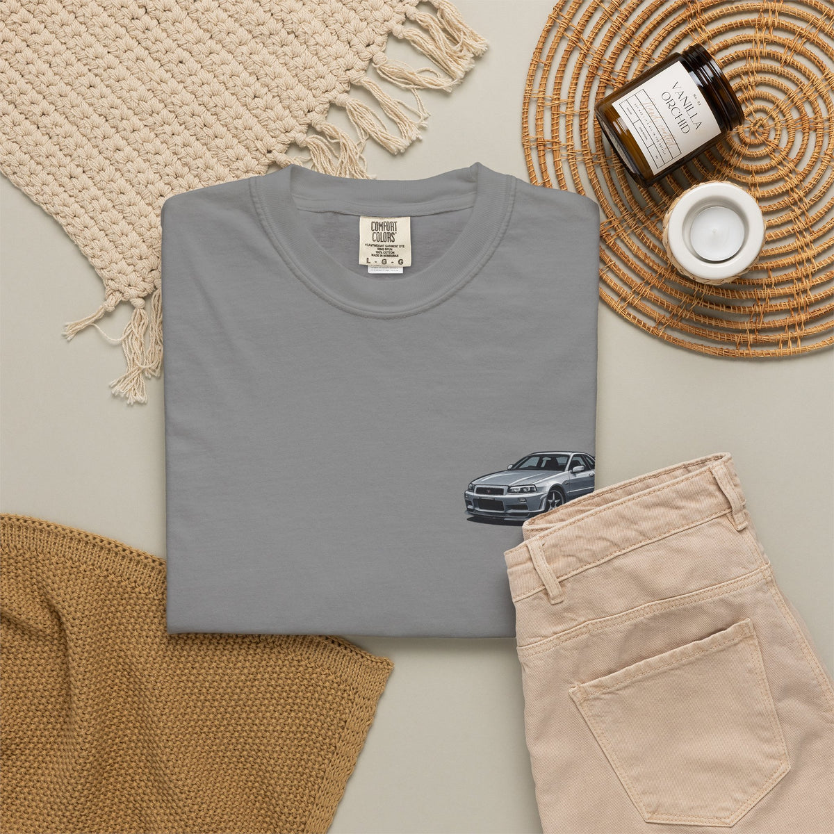 Nissan Skyline T-Shirt — Bronze Rims
