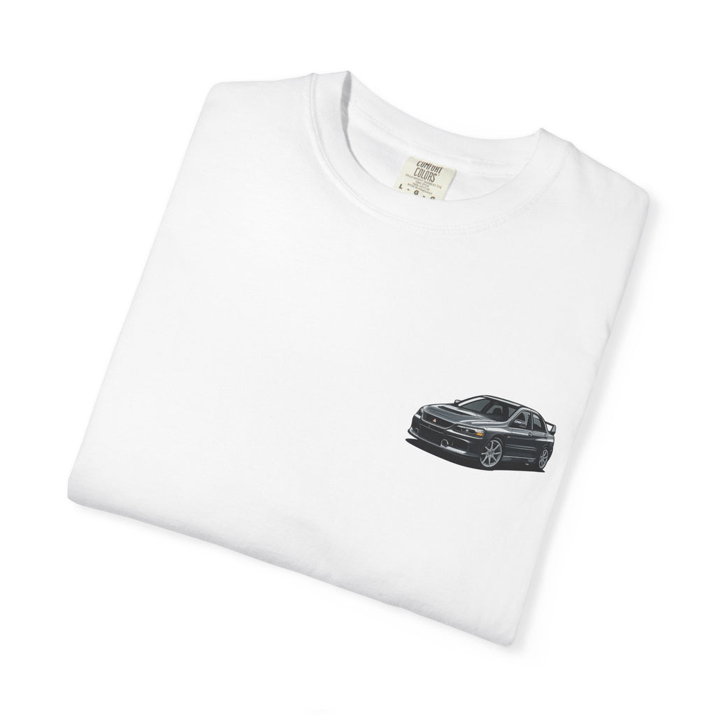 Mitsubishi Evo T-Shirt — Chrome Rims