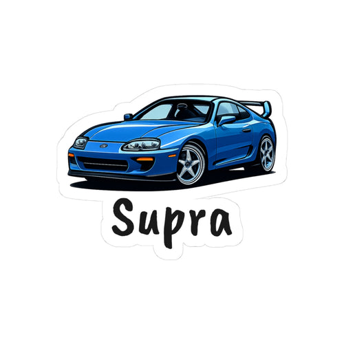 Toyota Supra Sticker — Die-Cut Vinyl