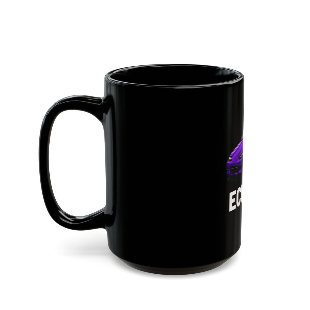 Mitsubishi Eclipse Black Ceramic Mug