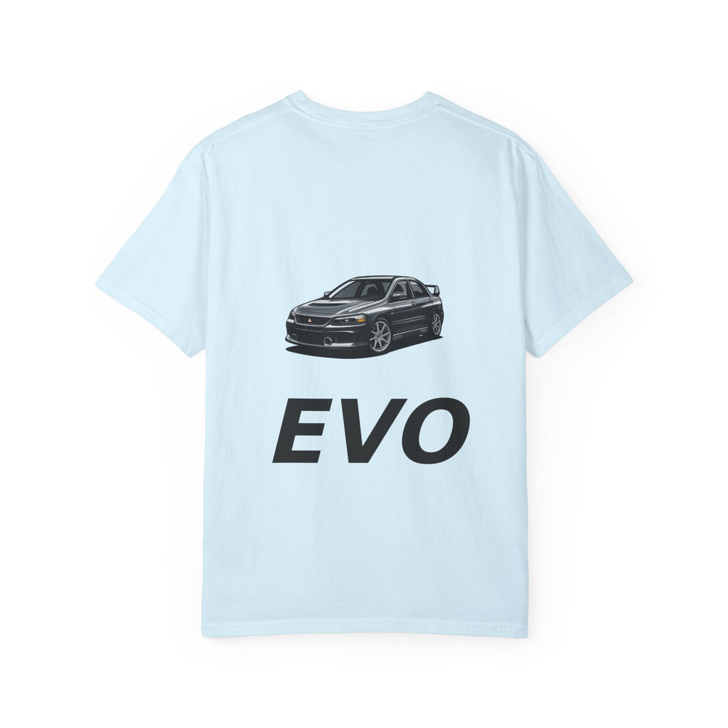 Mitsubishi Evo T-Shirt — Chrome Rims