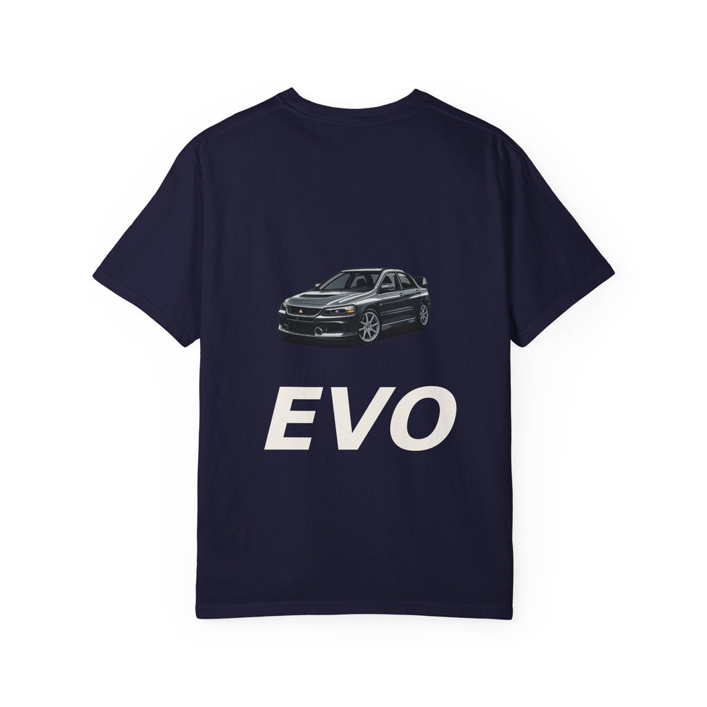 Mitsubishi Evo T-Shirt — Chrome Rims