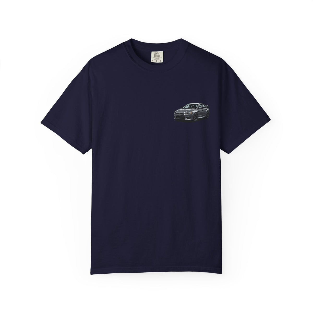 Mitsubishi Evo T-Shirt — Black Rims