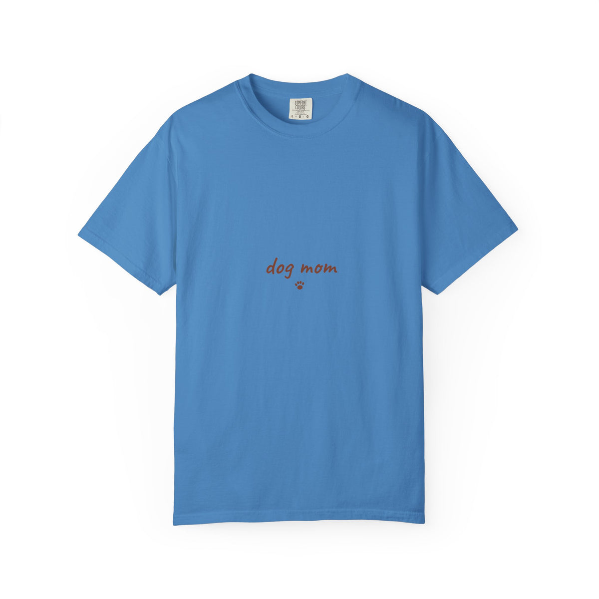 Dog Mom T-Shirt — Cute Paw Print Graphic Tee
