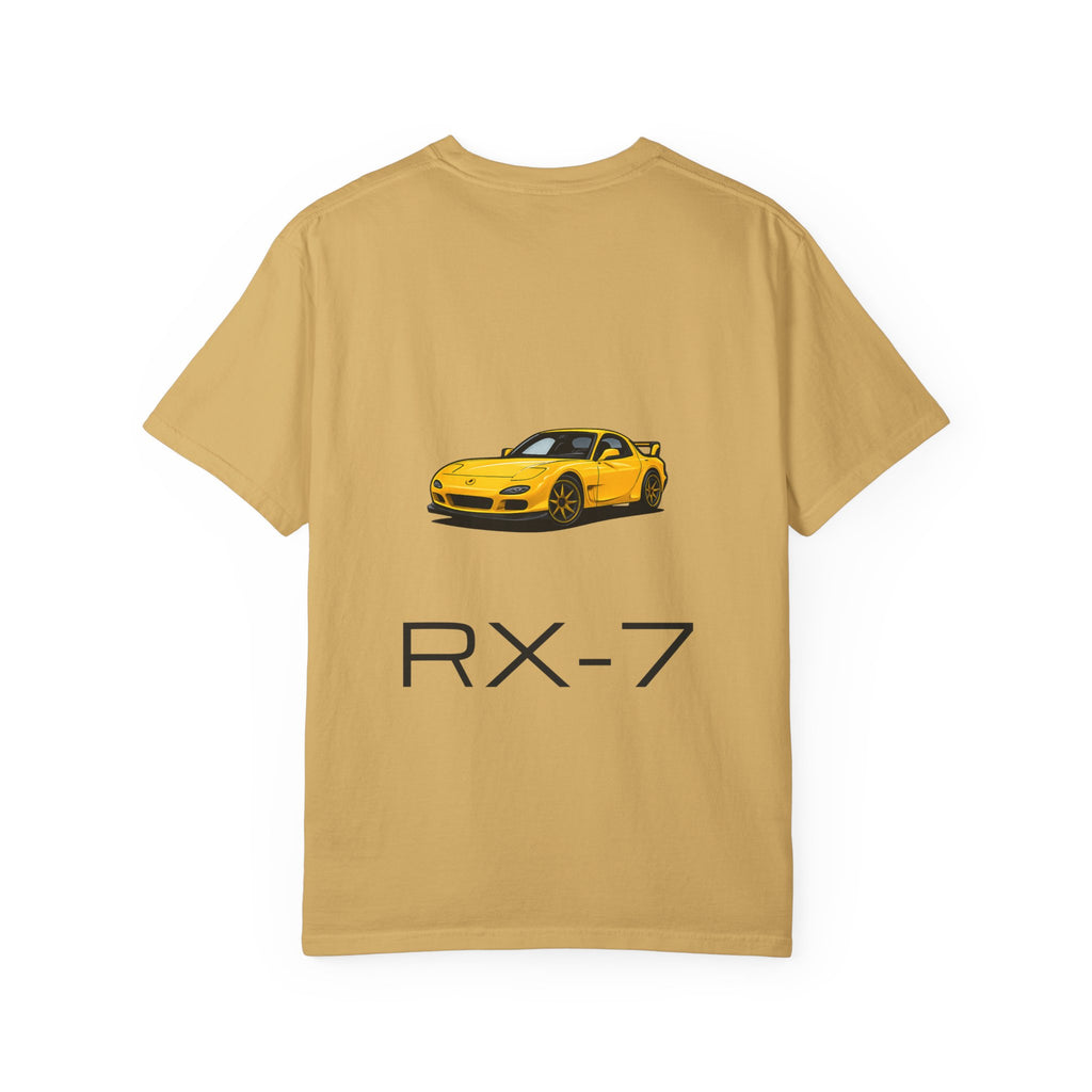 Mazda RX-7 T-Shirt — Bronze Rims