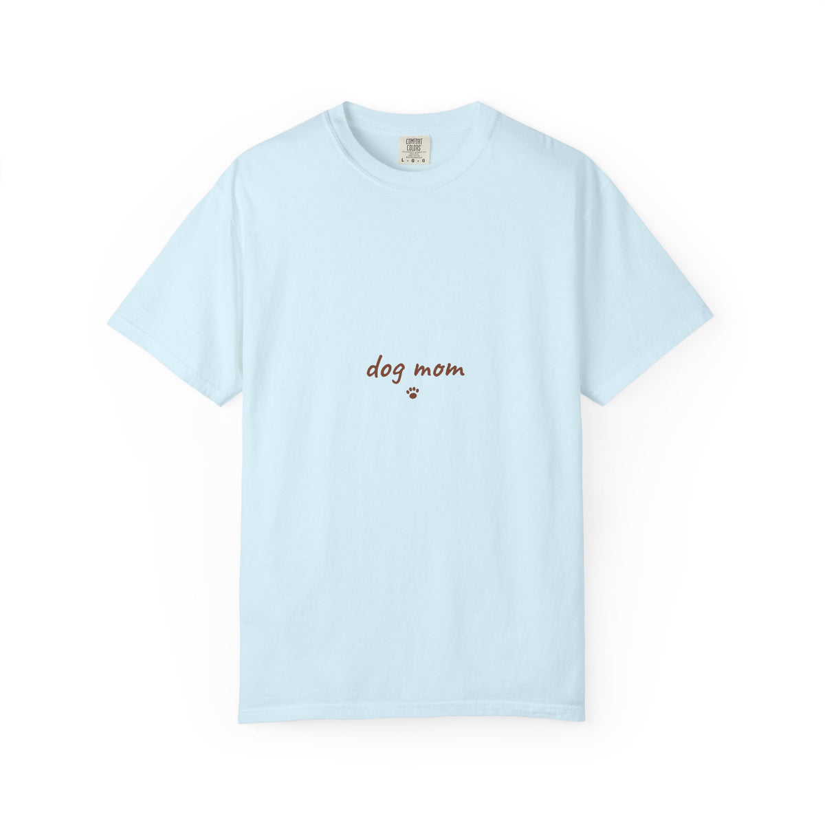 Dog Mom T-Shirt — Cute Paw Print Graphic Tee