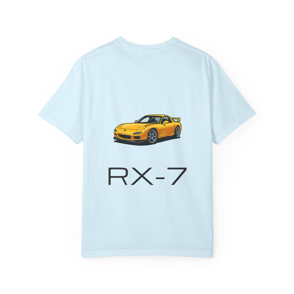 Mazda RX-7 T-Shirt — Chrome Rims