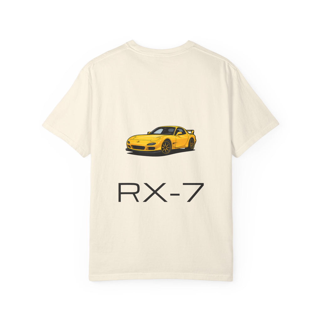 Mazda RX-7 T-Shirt — Bronze Rims