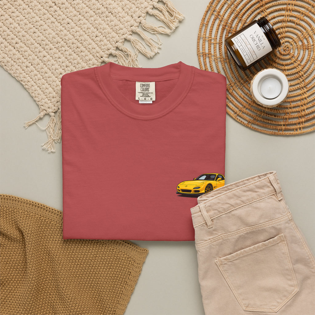 Mazda RX-7 T-Shirt — Bronze Rims