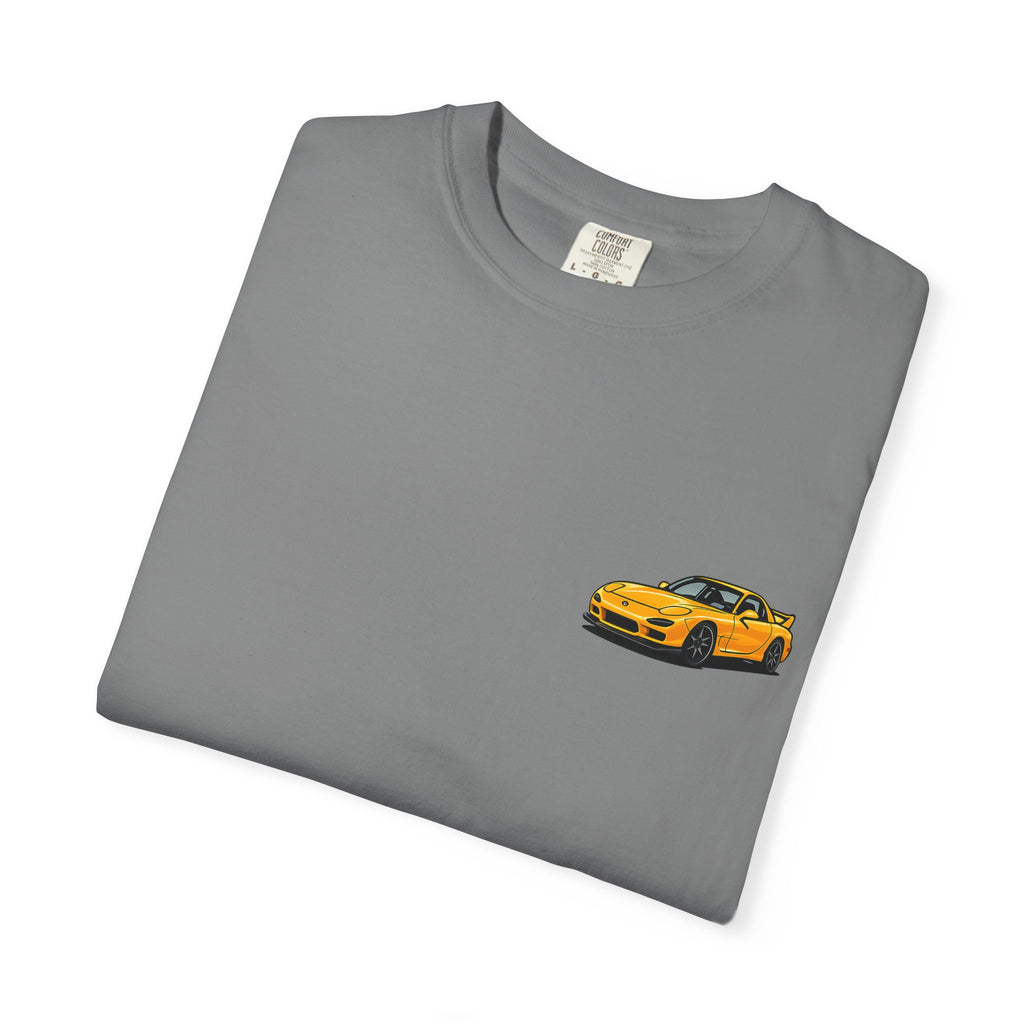 Mazda RX-7 T-Shirt — Black Rims