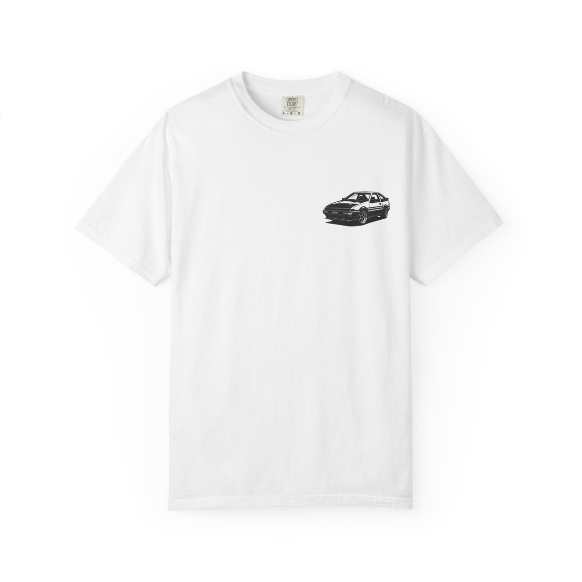 Toyota AE86 T-Shirt — Chrome Rims