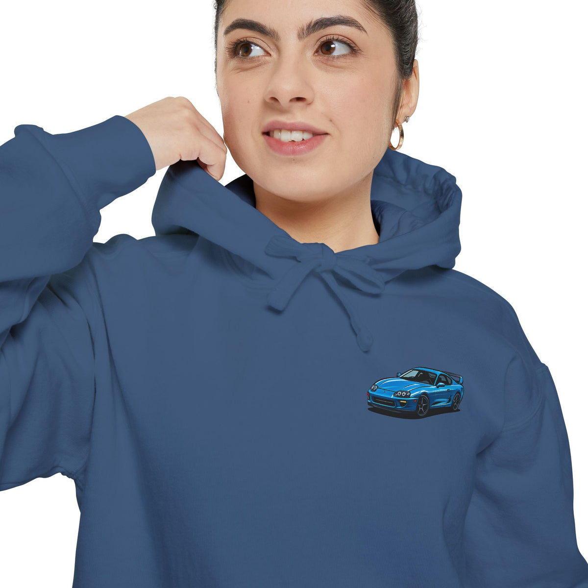 Toyota Supra Hoodie — Black Rims