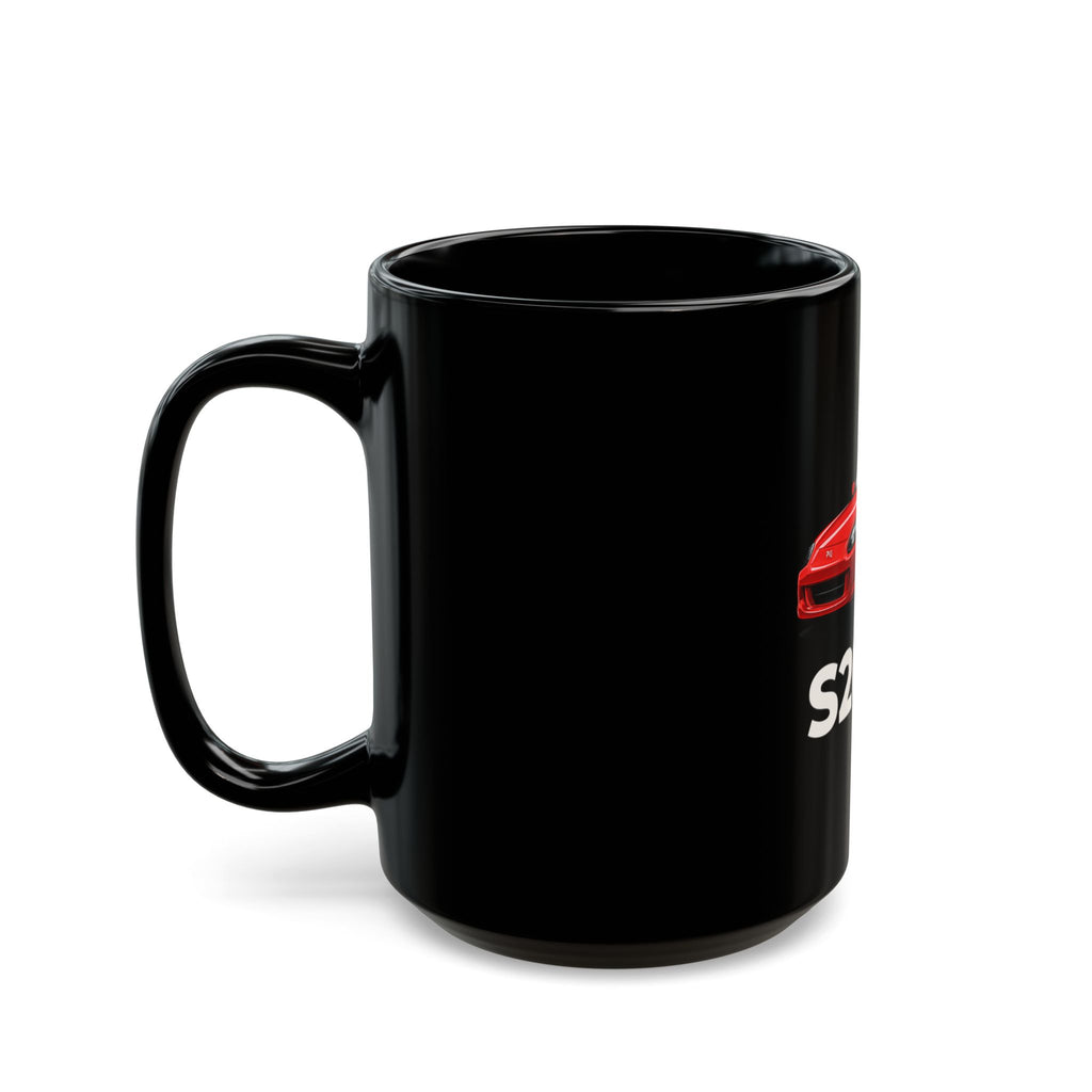 Honda S2000 Black Ceramic Mug