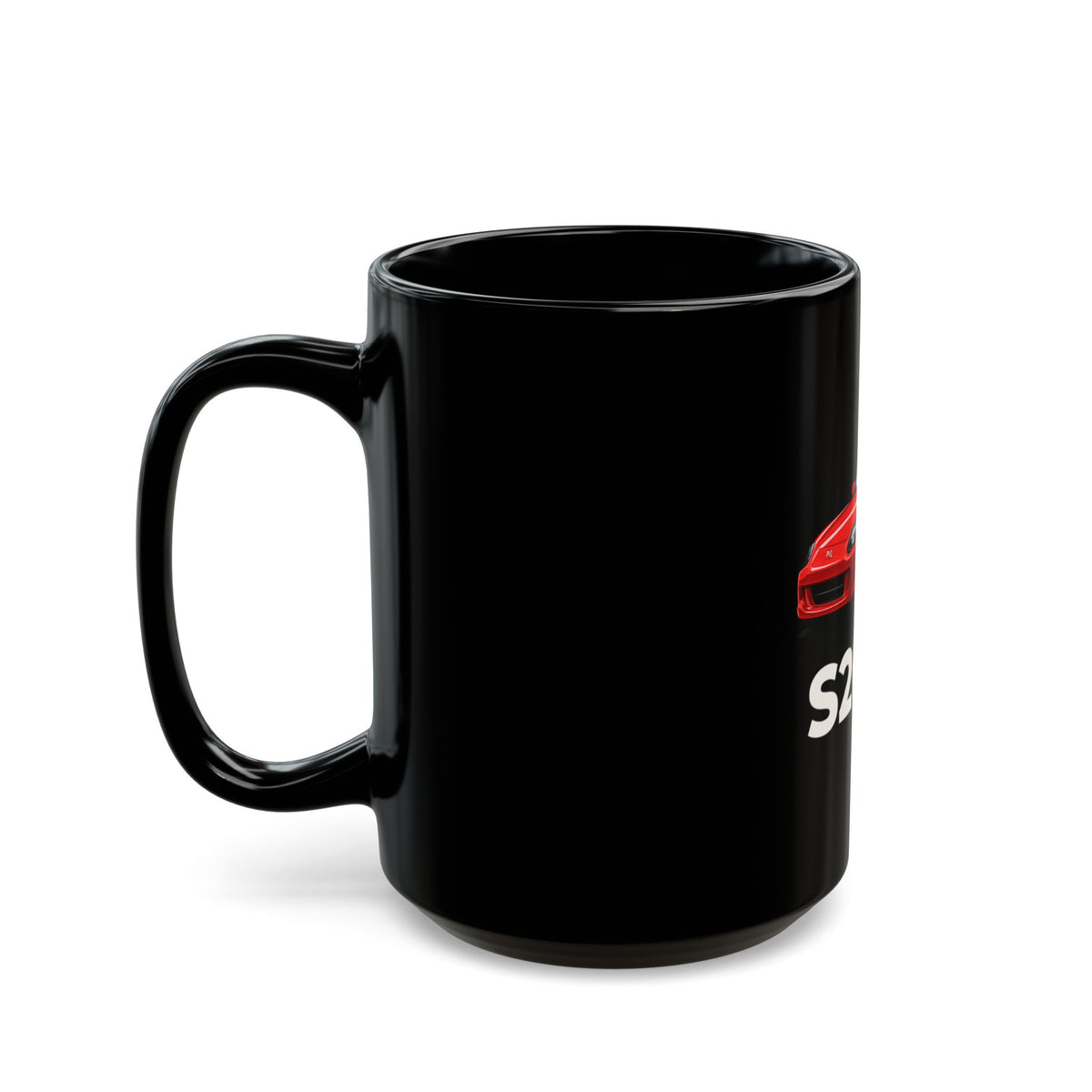Honda S2000 Black Ceramic Mug