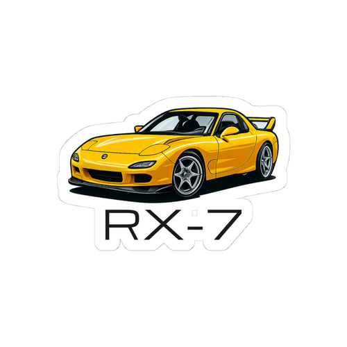 Mazda RX-7 Sticker — Die-Cut Vinyl
