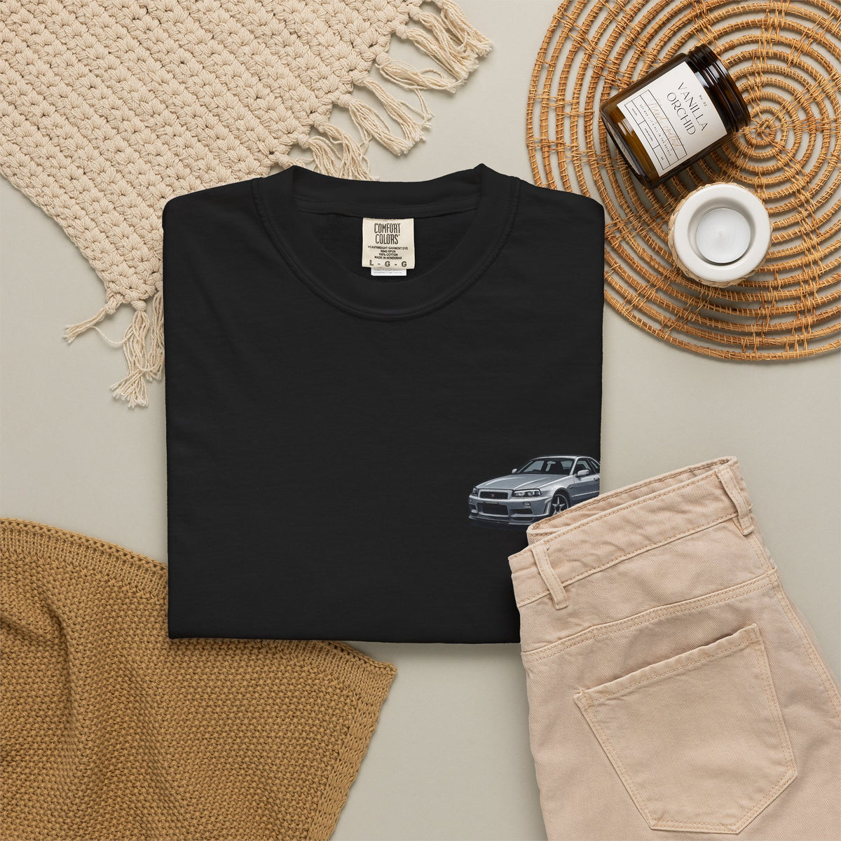 Nissan Skyline T-Shirt — Bronze Rims