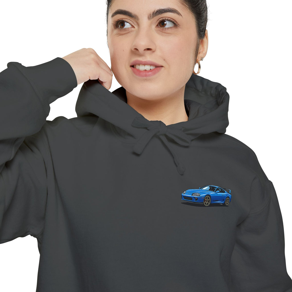 Toyota Supra Hoodie — Bronze Rims