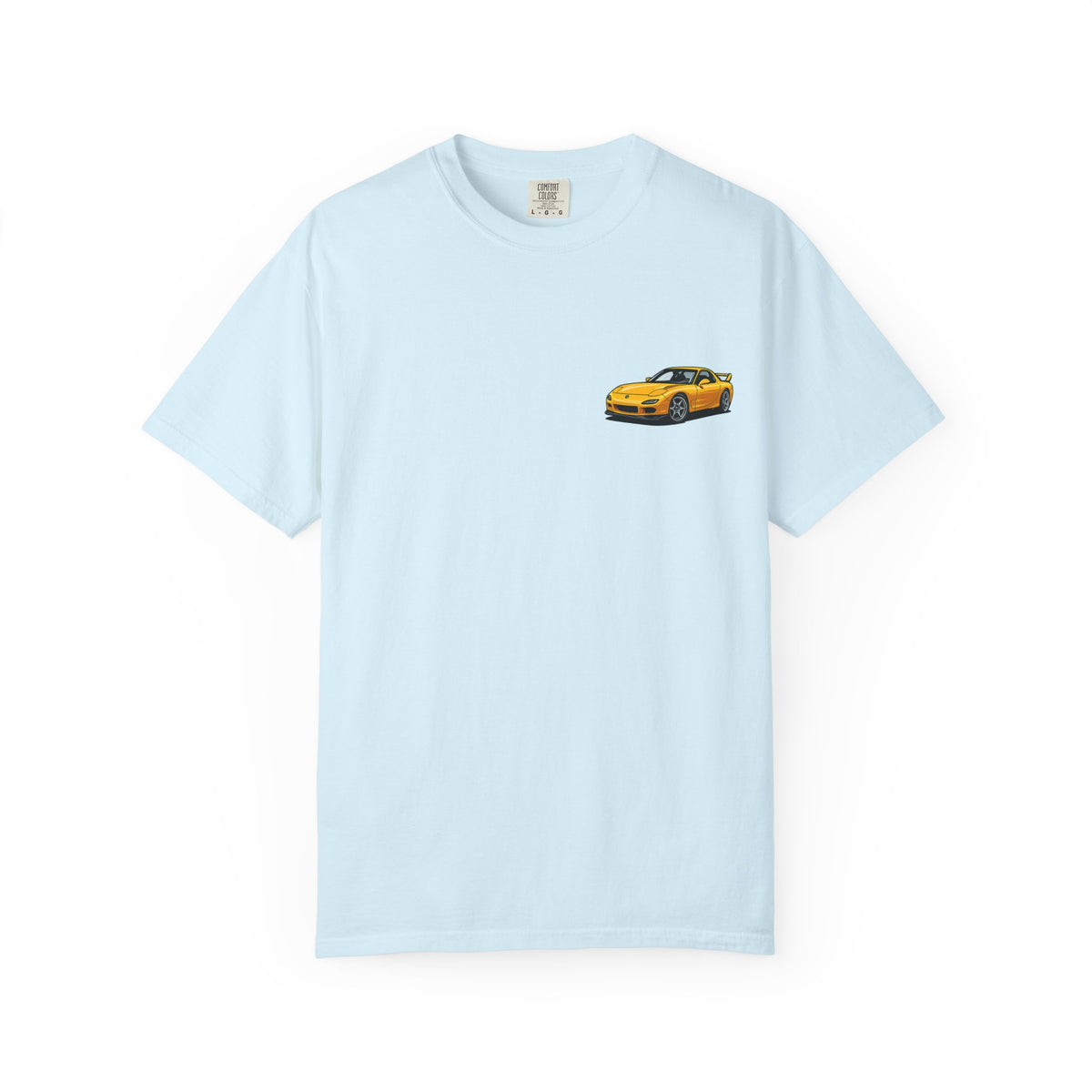 Mazda RX-7 T-Shirt — Chrome Rims