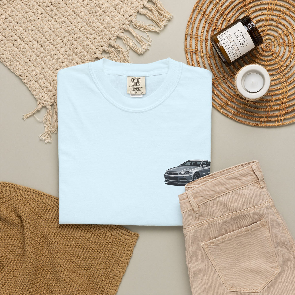 Nissan Skyline T-Shirt — Bronze Rims
