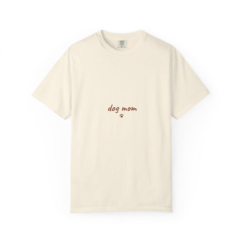 Dog Mom T-Shirt — Cute Paw Print Graphic Tee