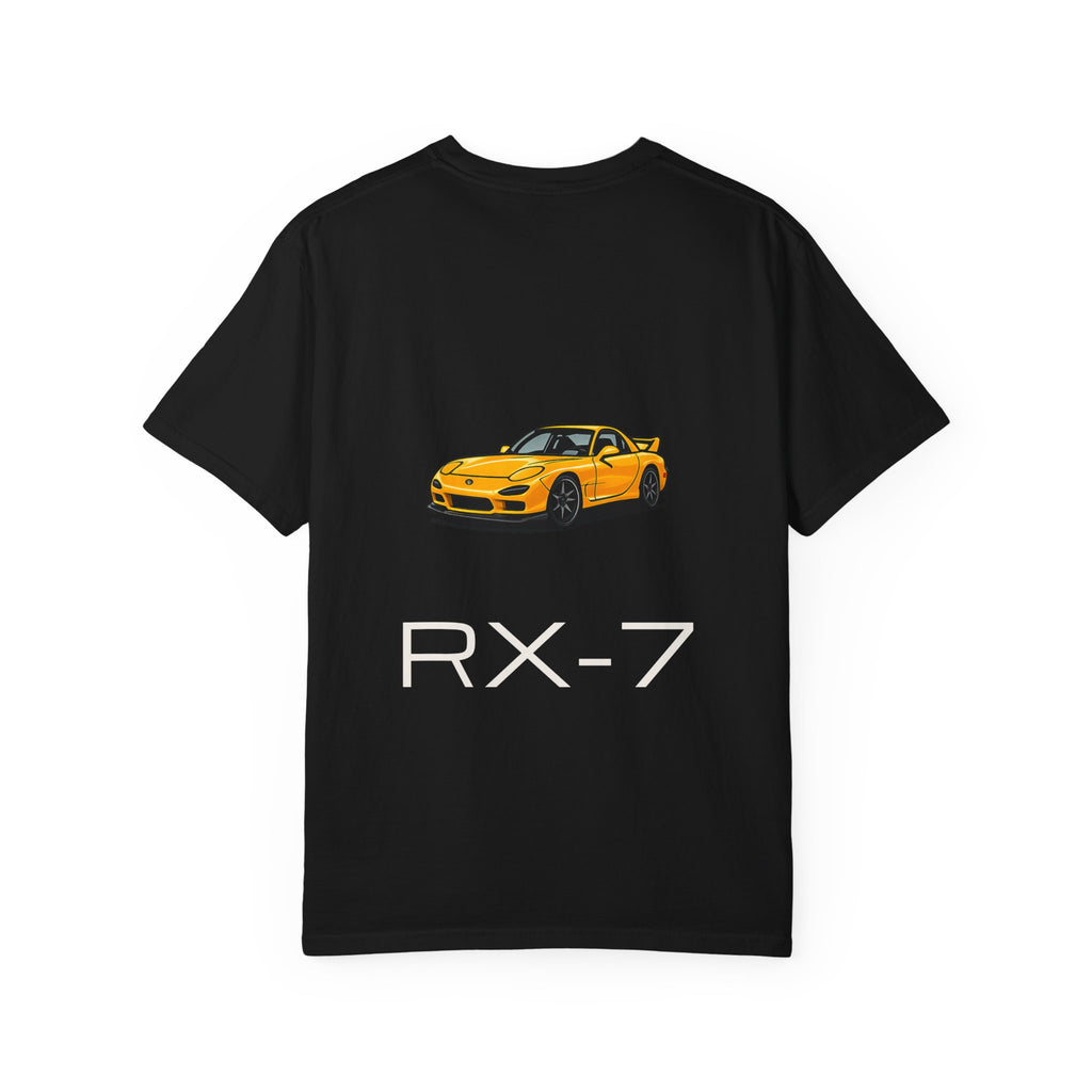 Mazda RX-7 T-Shirt — Black Rims
