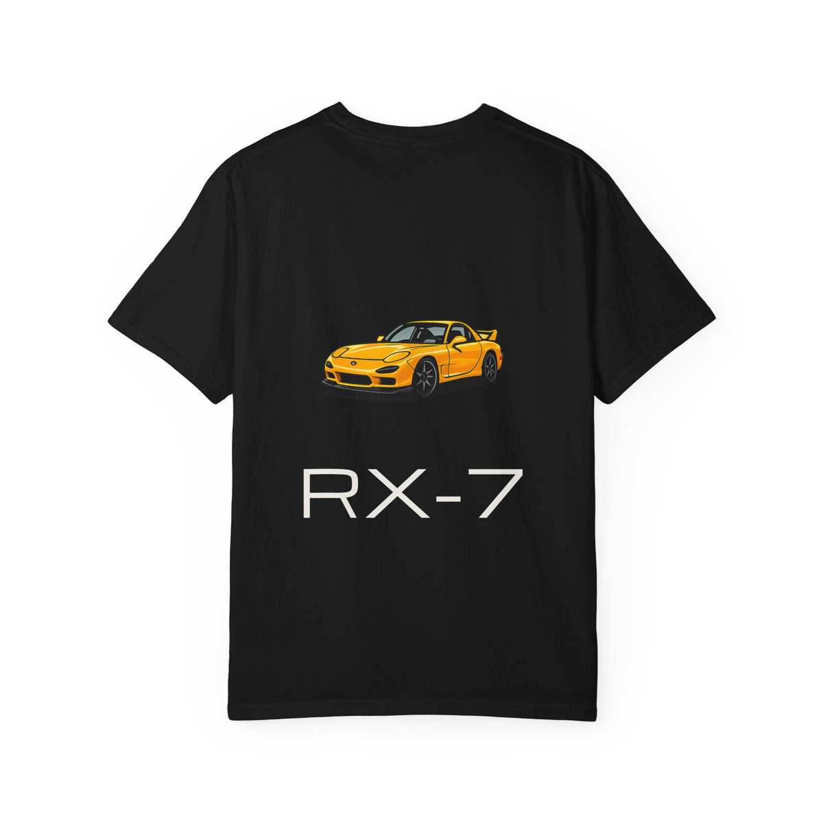 Mazda RX-7 T-Shirt — Black Rims