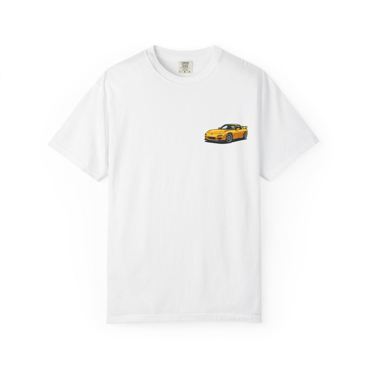 Mazda RX-7 T-Shirt — Chrome Rims