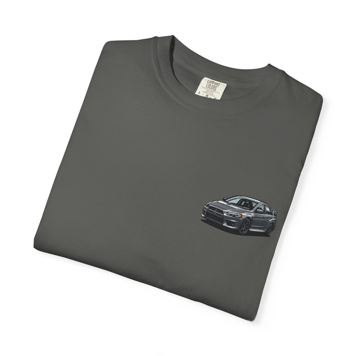 Mitsubishi Evo T-Shirt — Black Rims