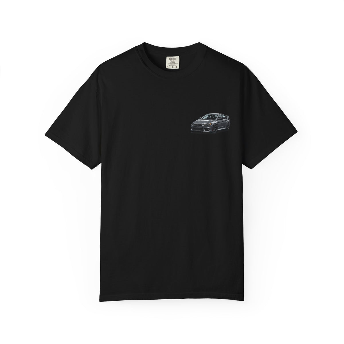 Mitsubishi Evo T-Shirt — Black Rims