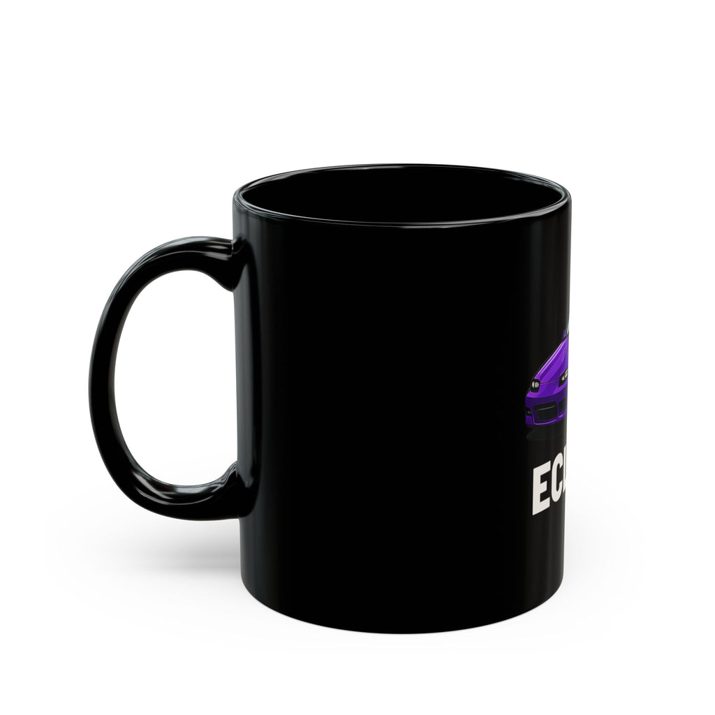 Mitsubishi Eclipse Black Ceramic Mug