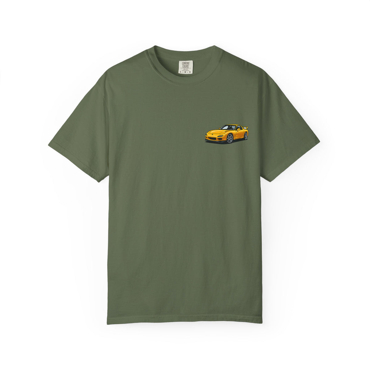 Mazda RX-7 T-Shirt — Chrome Rims