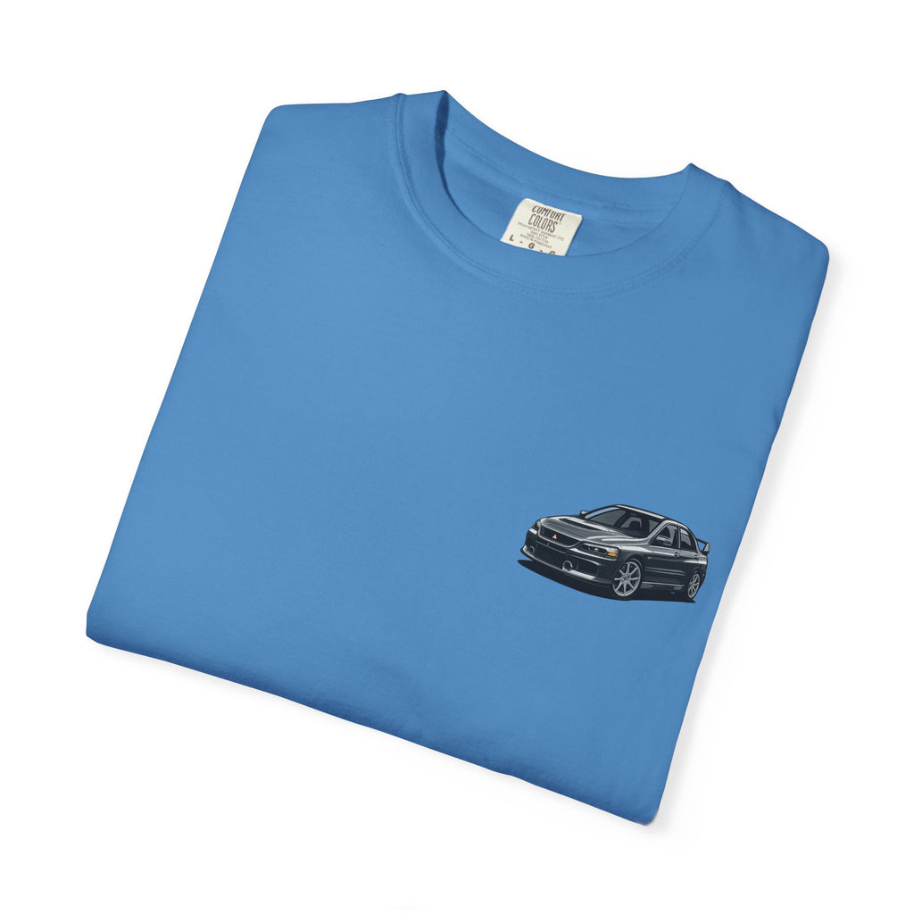 Mitsubishi Evo T-Shirt — Chrome Rims