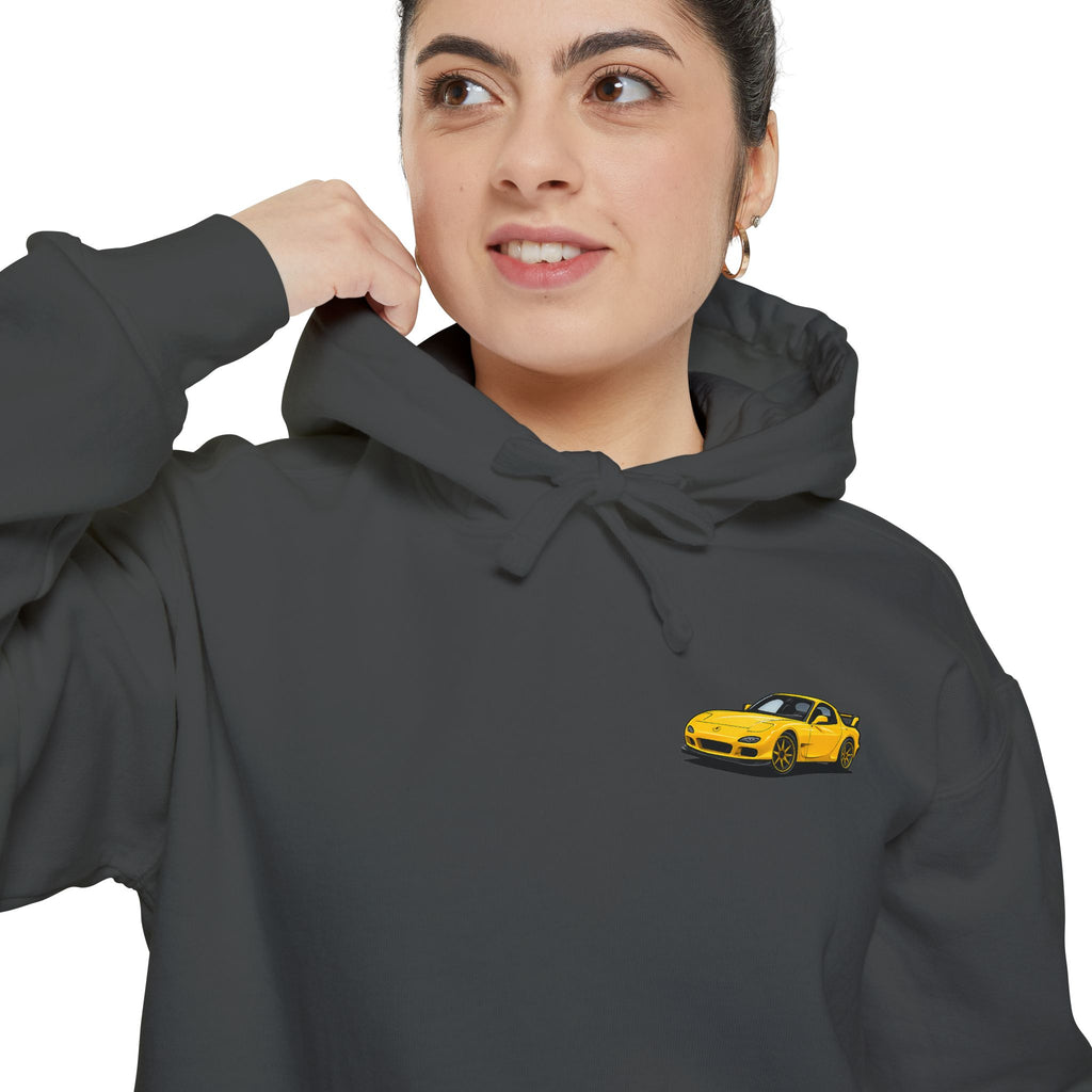 Mazda RX-7 Hoodie — Bronze Rims