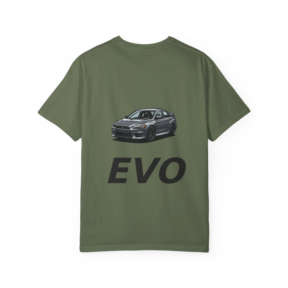 Mitsubishi Evo T-Shirt — Black Rims