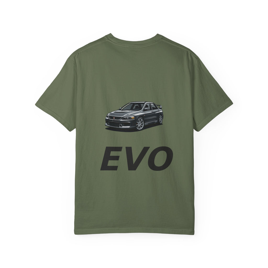 Mitsubishi Evo T-Shirt — Chrome Rims