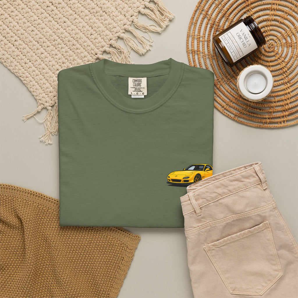 Mazda RX-7 T-Shirt — Bronze Rims